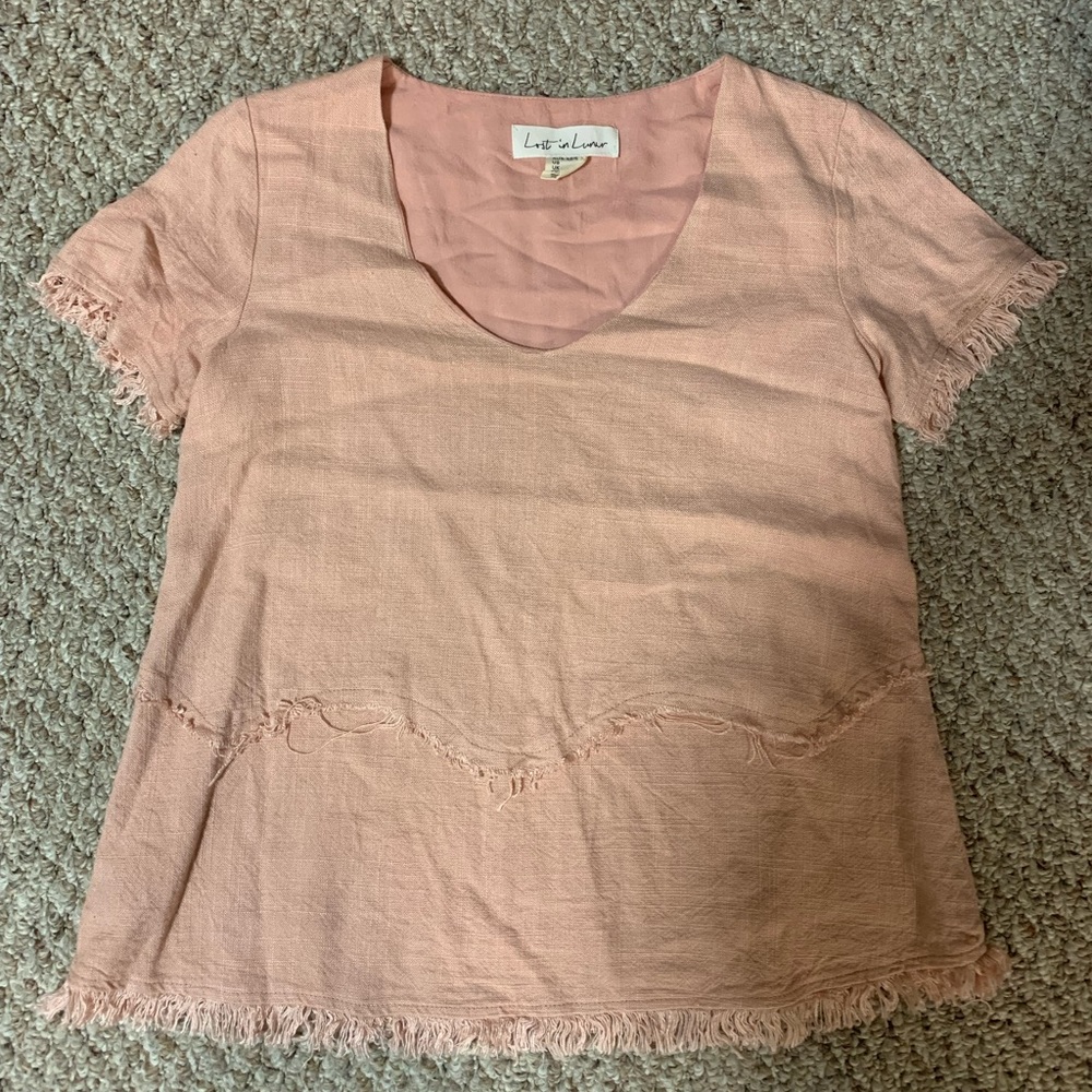 Lost In Lunar blush top